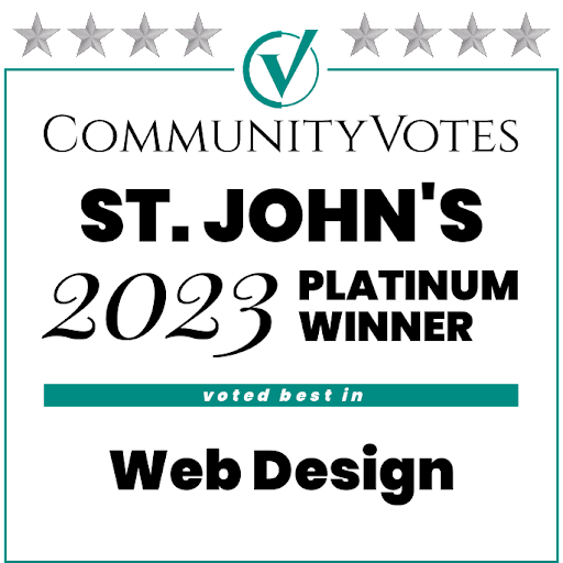 St. John’s 2023 Platinum Winner Web Design